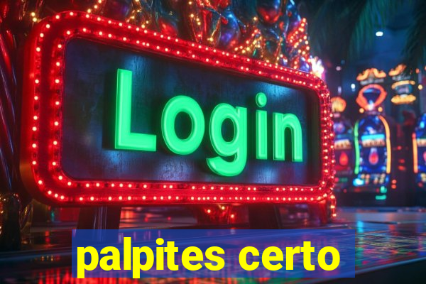 palpites certo